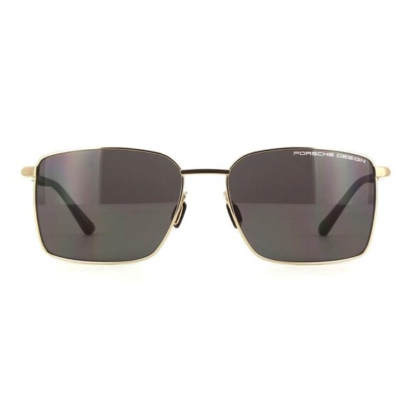 A0937Z New PORSCHE DESIGN Gold Square P8973 D Sunglasses Women - Picture 2 of 4
